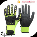 SRSAFETY anti-impact glove impact protection glove magic coated nitrile